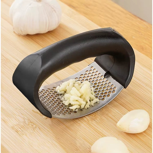 Fabulous Garlic Mashing Gadget High Quality Stainless Steel Household Stirring and Cutting Racket