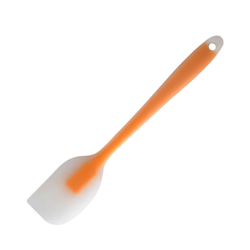 Translucent Integrated Silicone Scraper Mixing Cream Spatula Cake Butter Scraper Kitchen Baking Tool