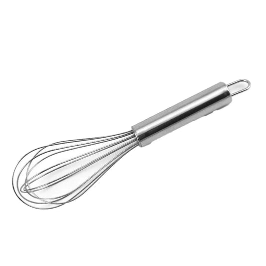 Stainless Steel, Silicone Spatula Kitchen Whisk Set for Cooking Eggs Stirring Blending Beating Whisking Home Bbaking Tool