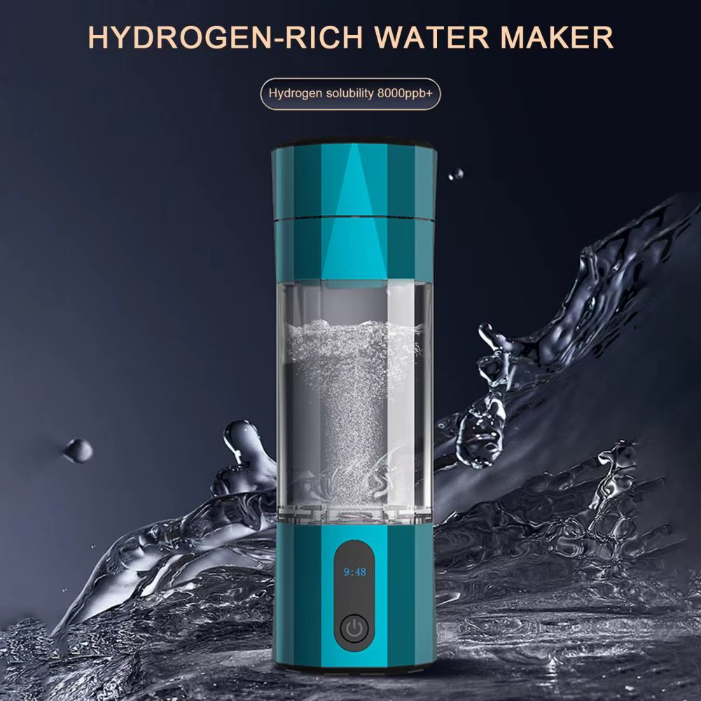 6000-8000PPB Intelligent Hydrogen Rich Water Mug Japan Water Filter Hydrogen Water Bottle Electrolysis Hydrogen Mug Generator